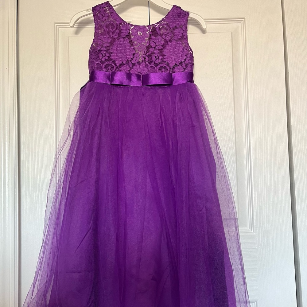 5T Purple Dress